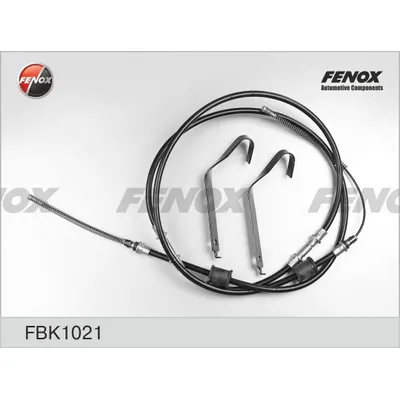 Трос стояночного тормоза FORD Transit 91-00 FENOX FBK1021
