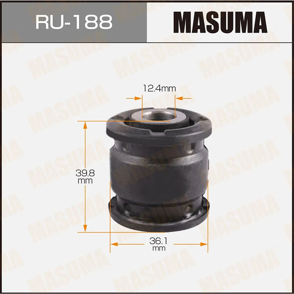 Сайлентблок Masuma Impreza, Legasy, Forester MASUMA RU188