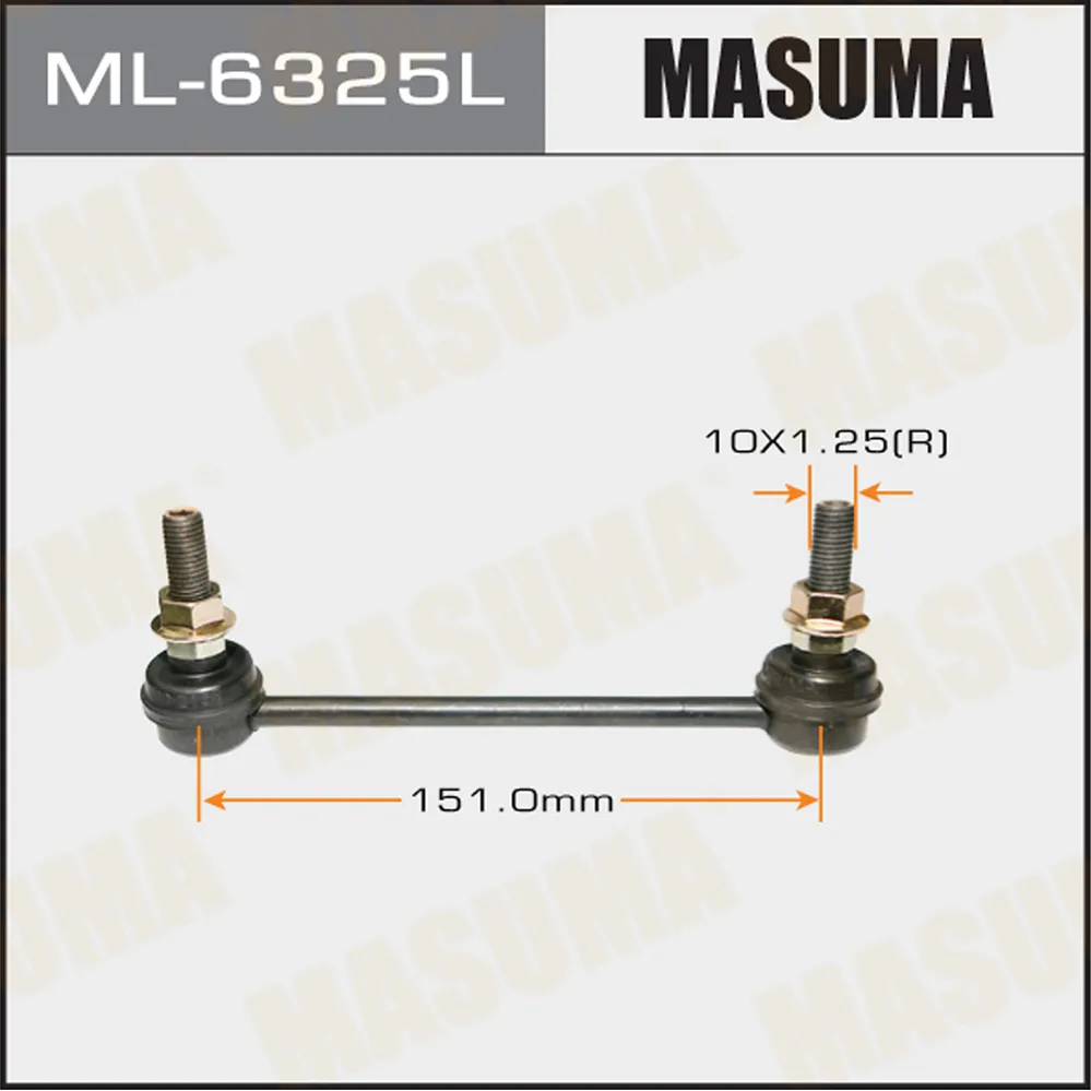 Тяга/стойка стабилизатора MASUMA ML-6325L