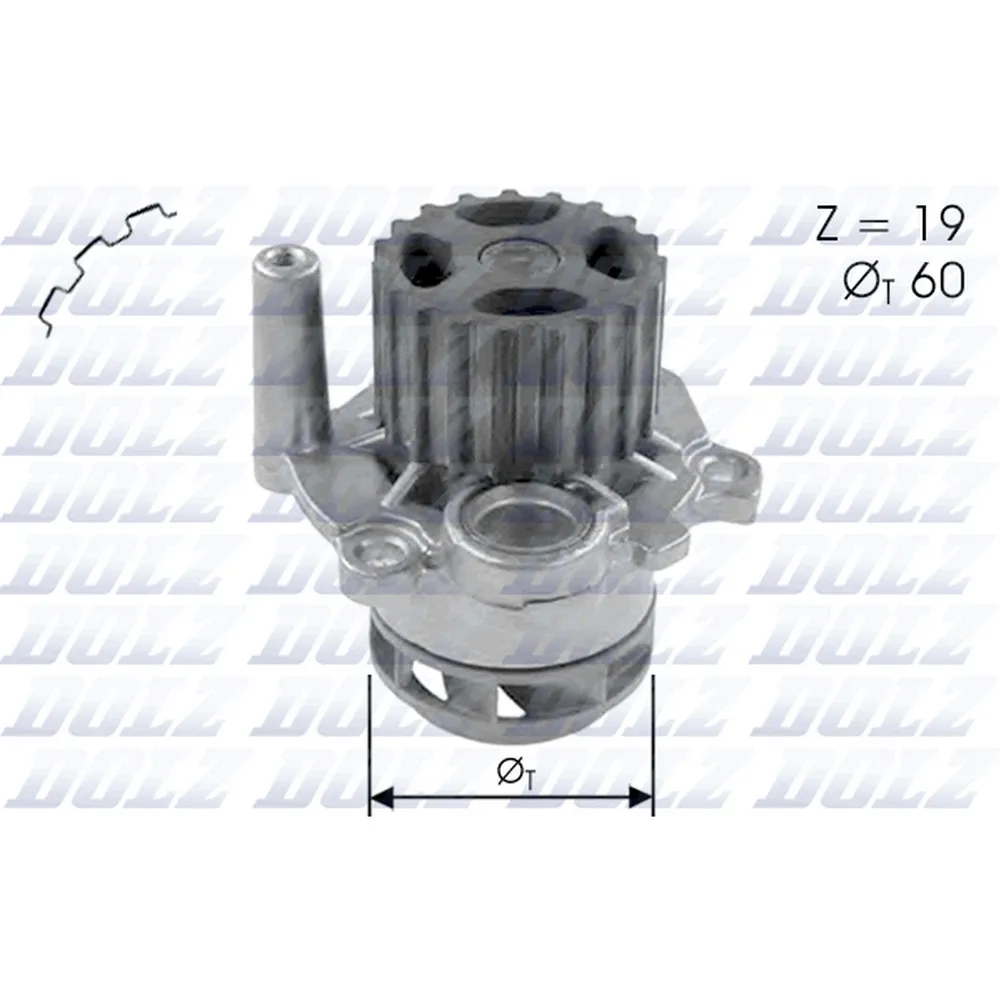 Помпа, водяной насос DOLZ A197