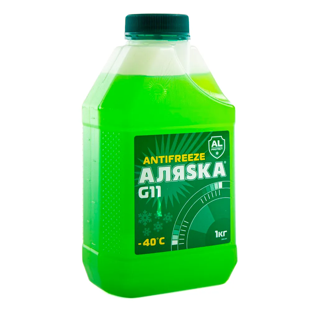 Антифриз Аляска -40 Green G11 готовый -40C зеленый 1 л 5063