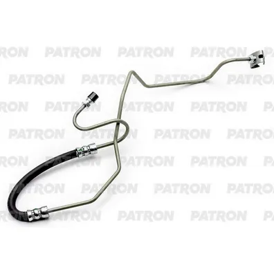 Шланг тормозной задний левый! L=900 \ Citroen C4, Peugeot 307/308 PATRON PBH0214