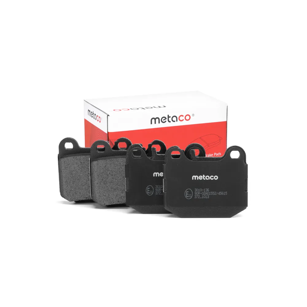Колодки тормозные задние дисковые к-кт MB W163 M-classe Metaco 3010-136