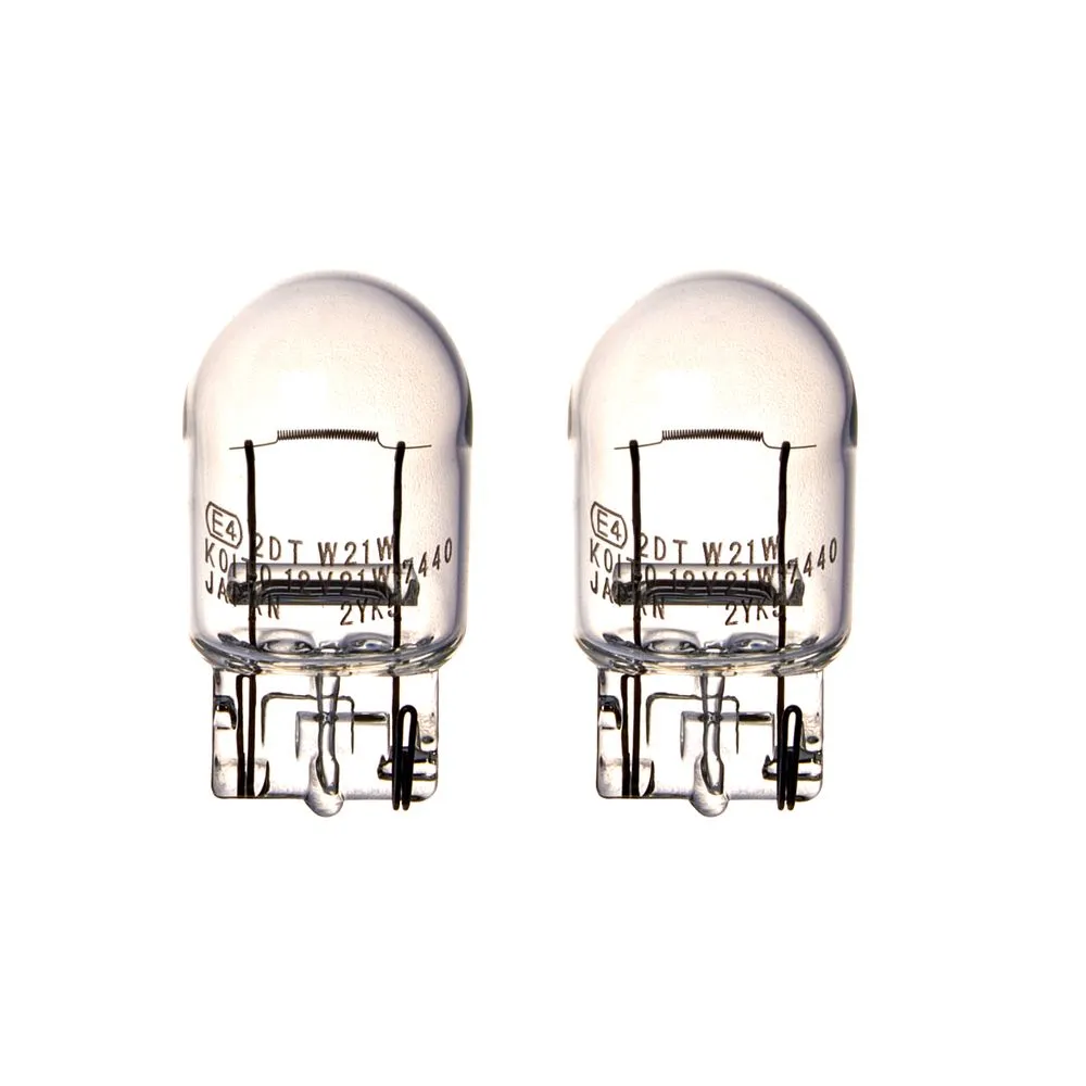 Лампа 12V W21W 21W W3x16d KOITO 2 шт. блистер P1881