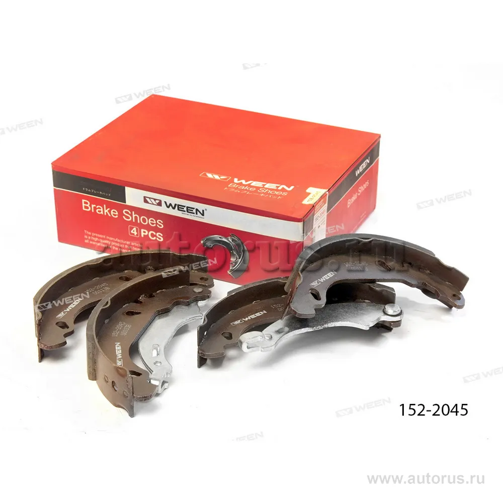 Тормозные колодки барабанные PEUGEOT 206 WEEN 152-2045