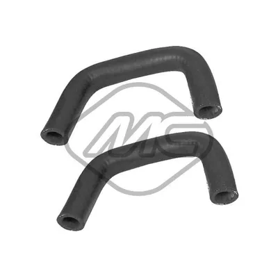 Шланг отопителя (к-кт 2 шт) FIAT PALIO/PUNTO/STRADA 1.9D 99- Metalcaucho 09374