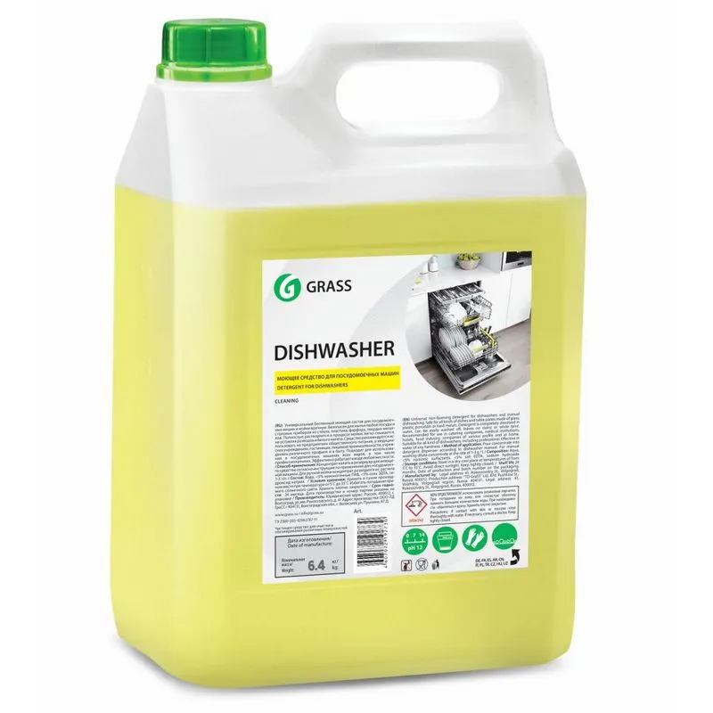 Профхим д/ПММ и руч конц. д/мытья посуды Grass/Dishwasher, 6,4кг 905834