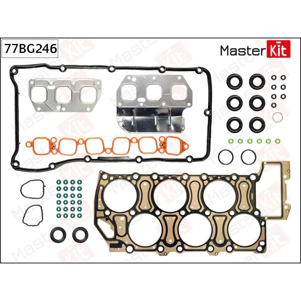 Комплект прокладок ГБЦ VAG CBRA, CFLA MASTERKIT 77BG246