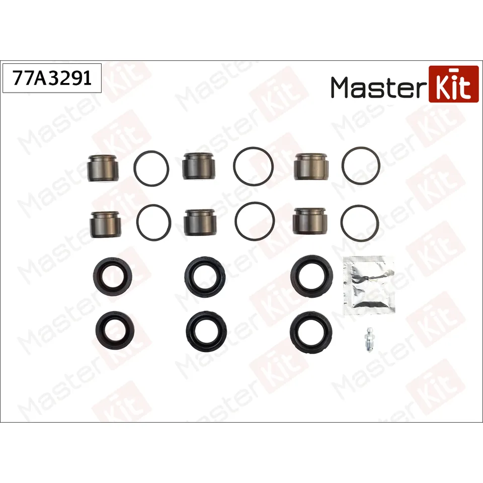 Ремкомплект тормозного суппорта + поршень Land Rover RANGE ROVER IV (L405) 2012 -, RANGE ROV MASTERKIT 77A3291