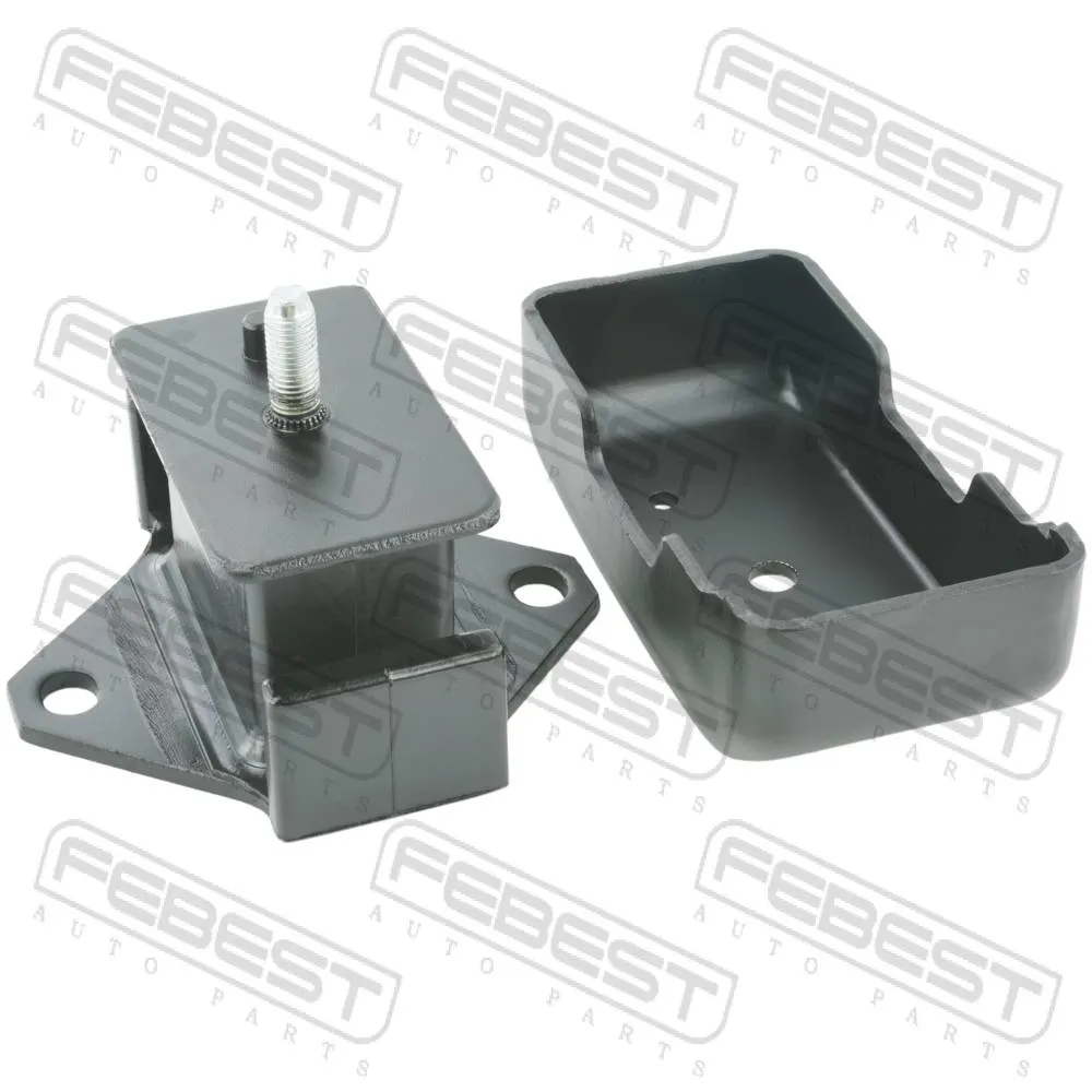 Подушка двигателя передняя AT/MT MITSUBISHI L200,L200 SPORTERO KB9T 2005.05- [GE] FEBEST MM-KB4F