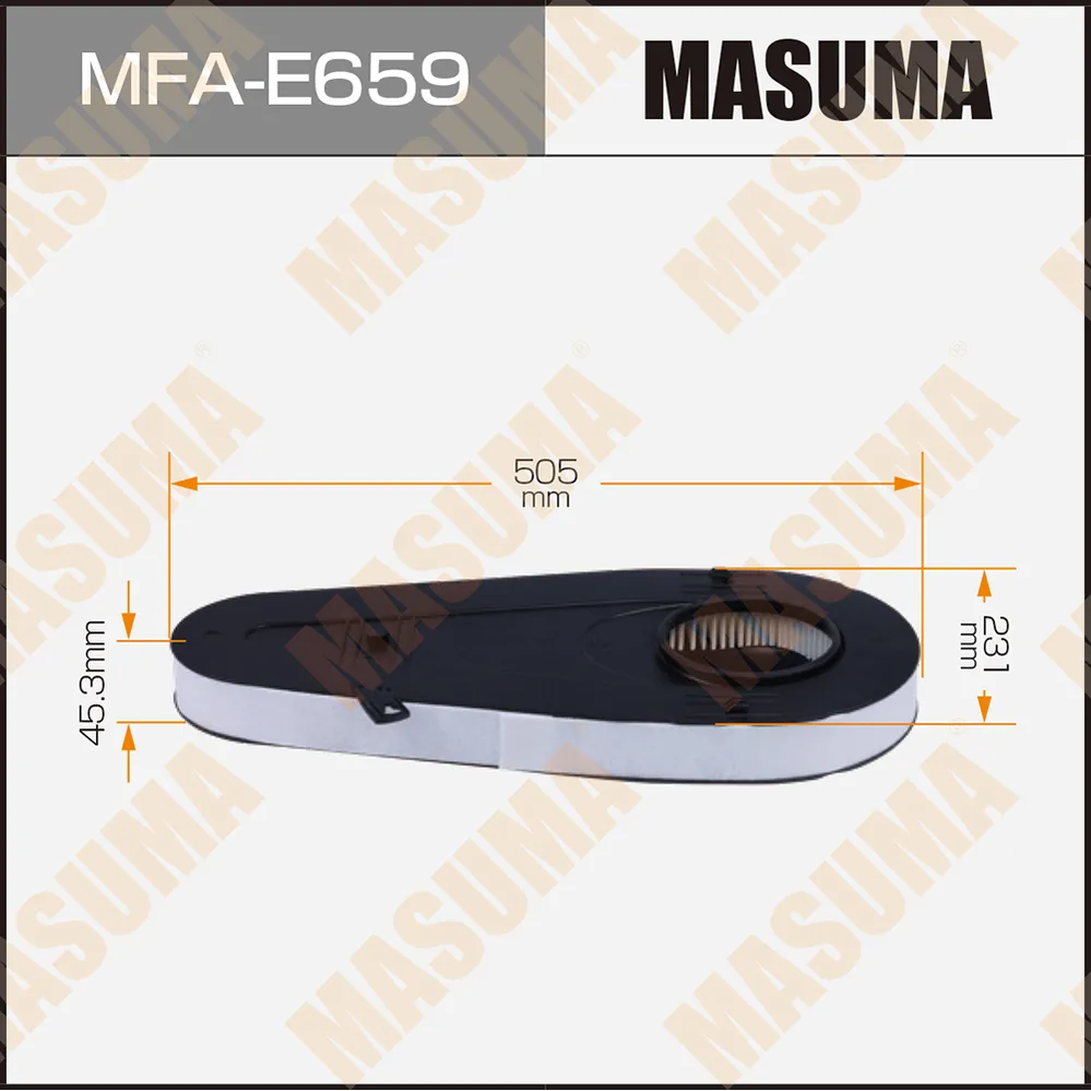 Фильтр воздушный BMW 5-SERIES (F10) MASUMA MFA-E659