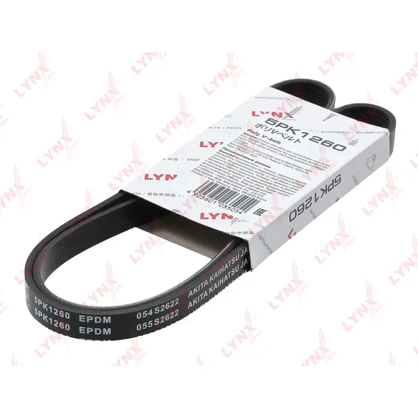 Ремень поликлиновый LYNXauto LYNXauto 5pk1260