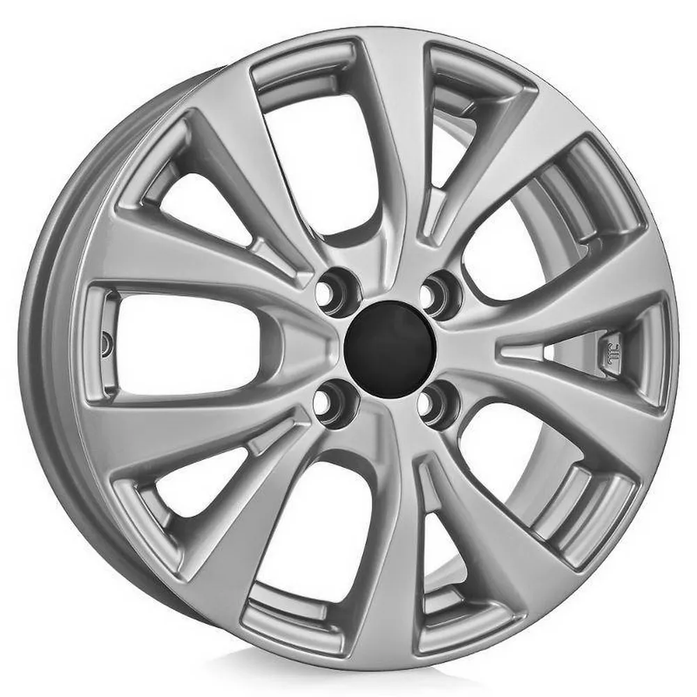 Диск литой R15 6J 4x100/54.1 ET48 КИК KC685 сильвер 61051