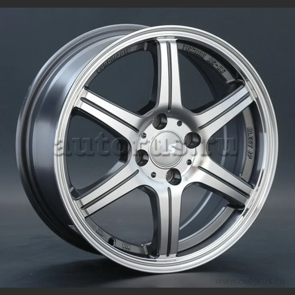 Диск литой R16 6.5J 5x114.3/73.1 ET40 LS 176 GMF S019034