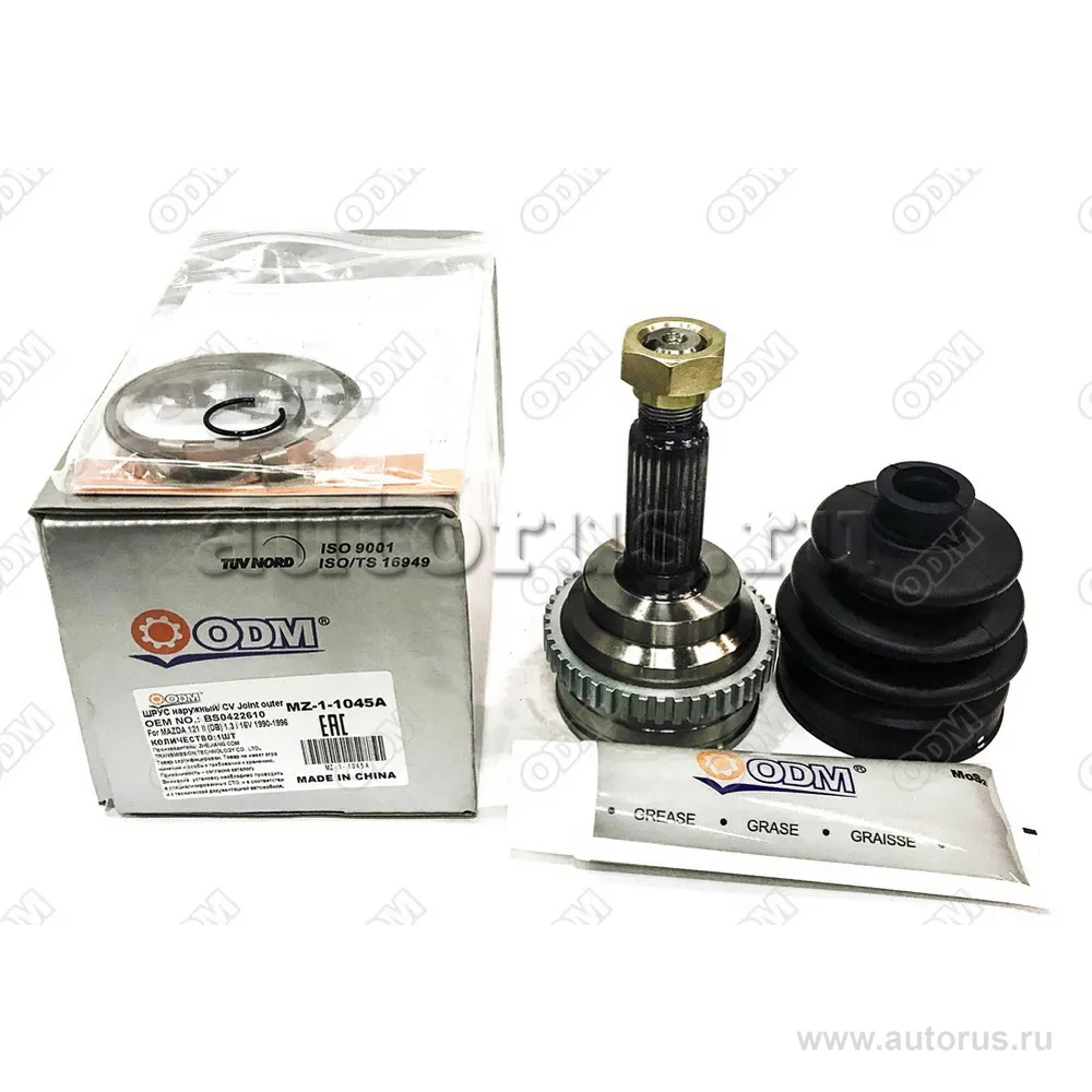 ШРУС наружный (к-кт) MAZDA 121 1,3-1,5 1990-2000 ODM MZ11045A