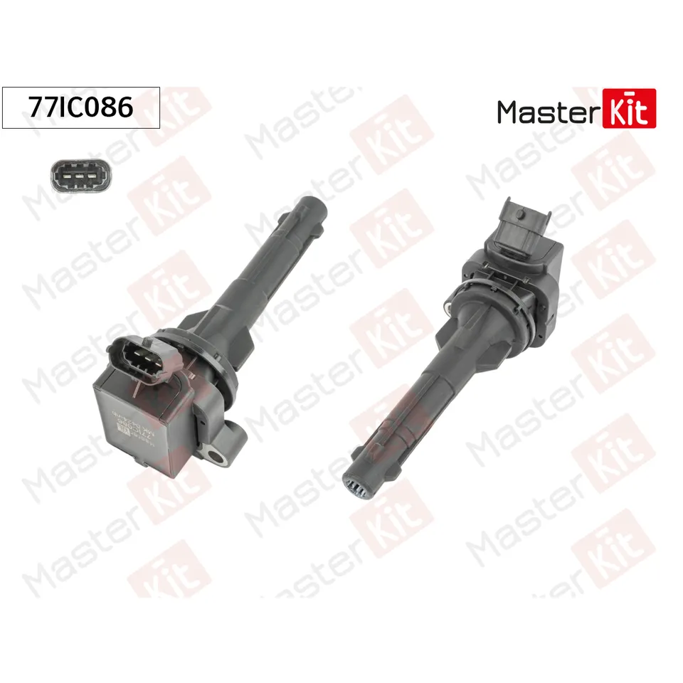 Катушка зажигания TOYOTA COROLLA 1.4 01-07 MASTERKIT 77IC086