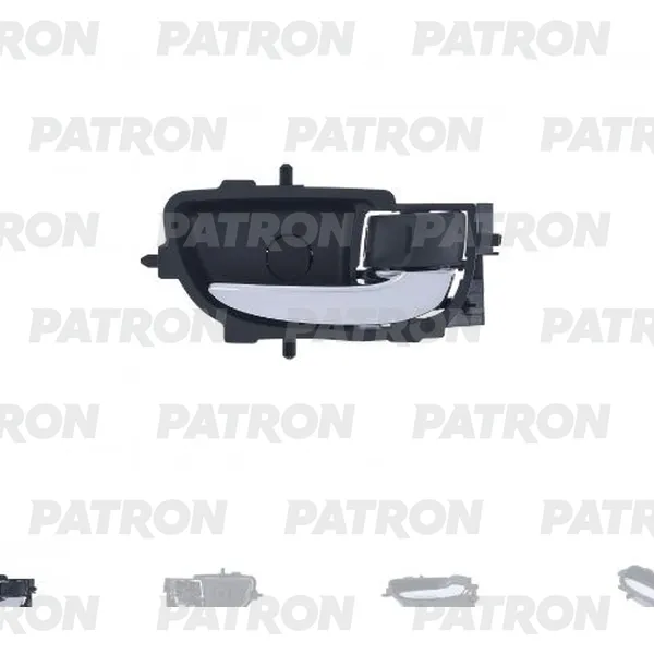 Ручка внутренняя двери передн прав (хром) PATRON P20-1200R
