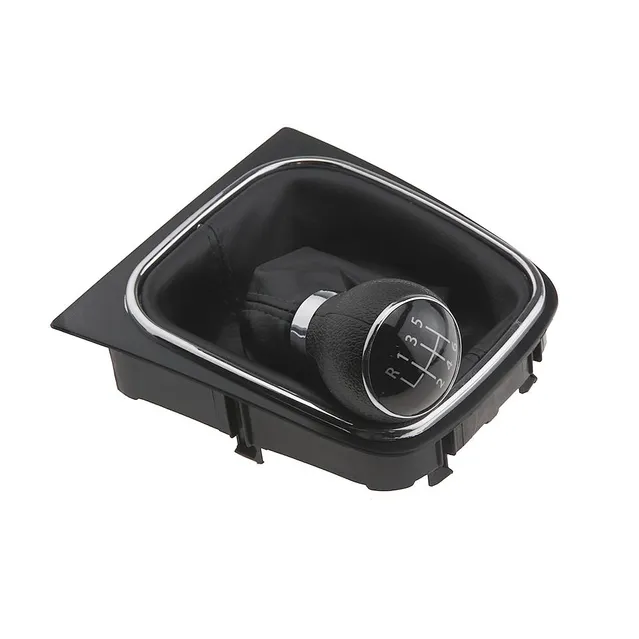 Ручка КПП + чехол VW Golf V 03-, Golf VI 08-, Golf Plus 05-, Jetta 06- 6МКПП NTY GZBVW011