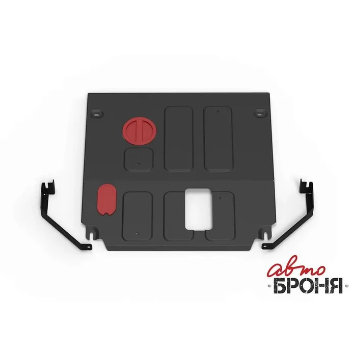 Защита картера + КПП + комплект крепежа, АвтоБРОНЯ, Сталь,BAIC U5 Plus;2023-;1,5;FWD;CVT АВТОБРОНЯ 111.03501.1