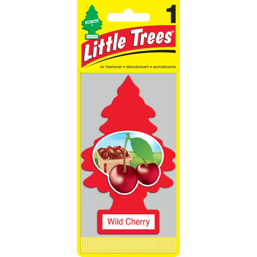 Ароматизатор елочка Дикая вишня (Wild Cherry) Car-Freshner U1P-10311-RUSS