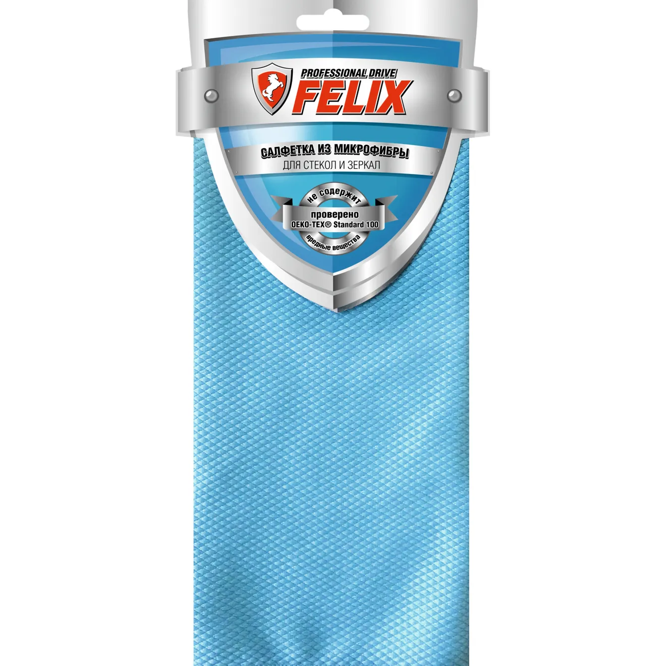 Салфетка микрофибра для стекол, зеркал FELIX Felix 411040072