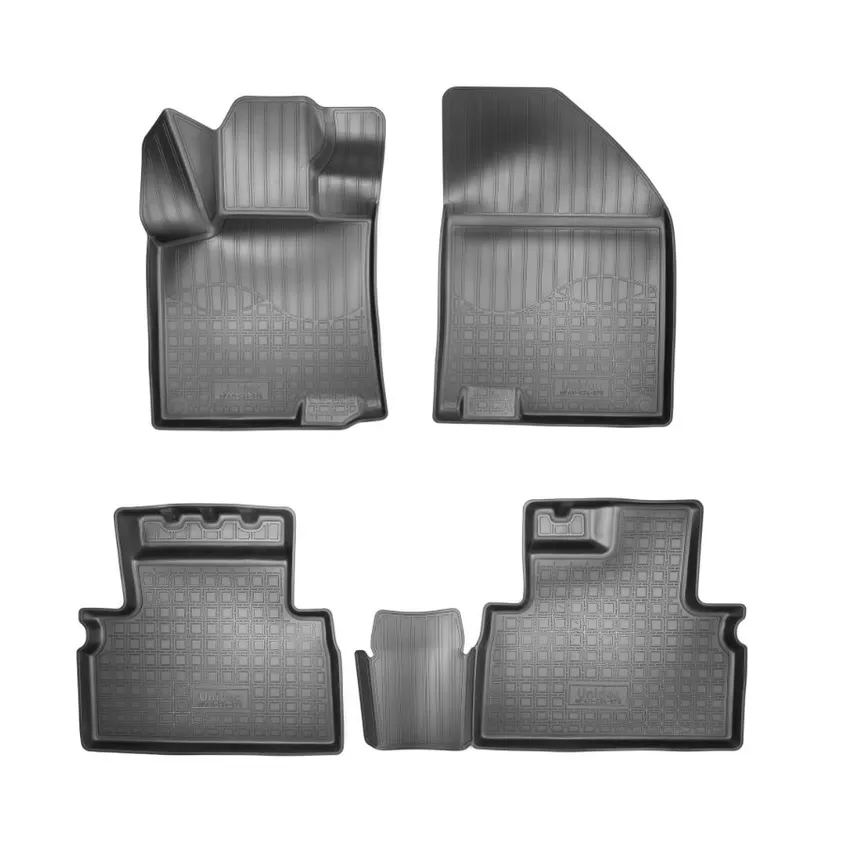 Коврики салонные для Geely Coolray I (SX11,SX11 рестайлинг) 3D (2019) NORPLAST NPA11-C24-570-1