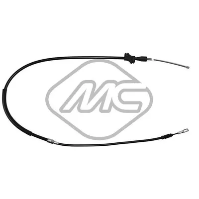 Трос ручника 100 ALL (DRUM BRAKE) DX/SX-RH/LH Metalcaucho 80568