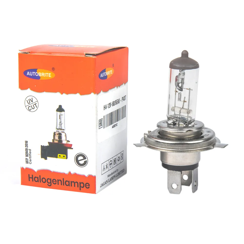 Лампа Н4-12V-60/55W- Р43Т-AUTOBRITE AUTOBRITE A40001KC