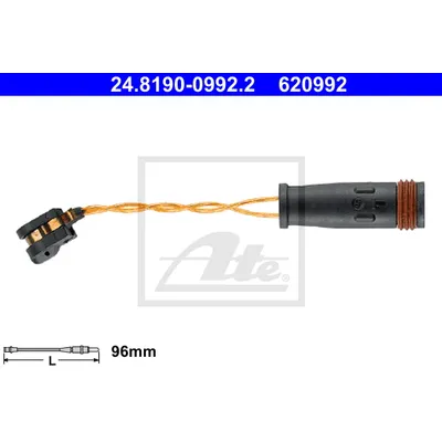 Датчик износа тормозных колодок MB 24819009922