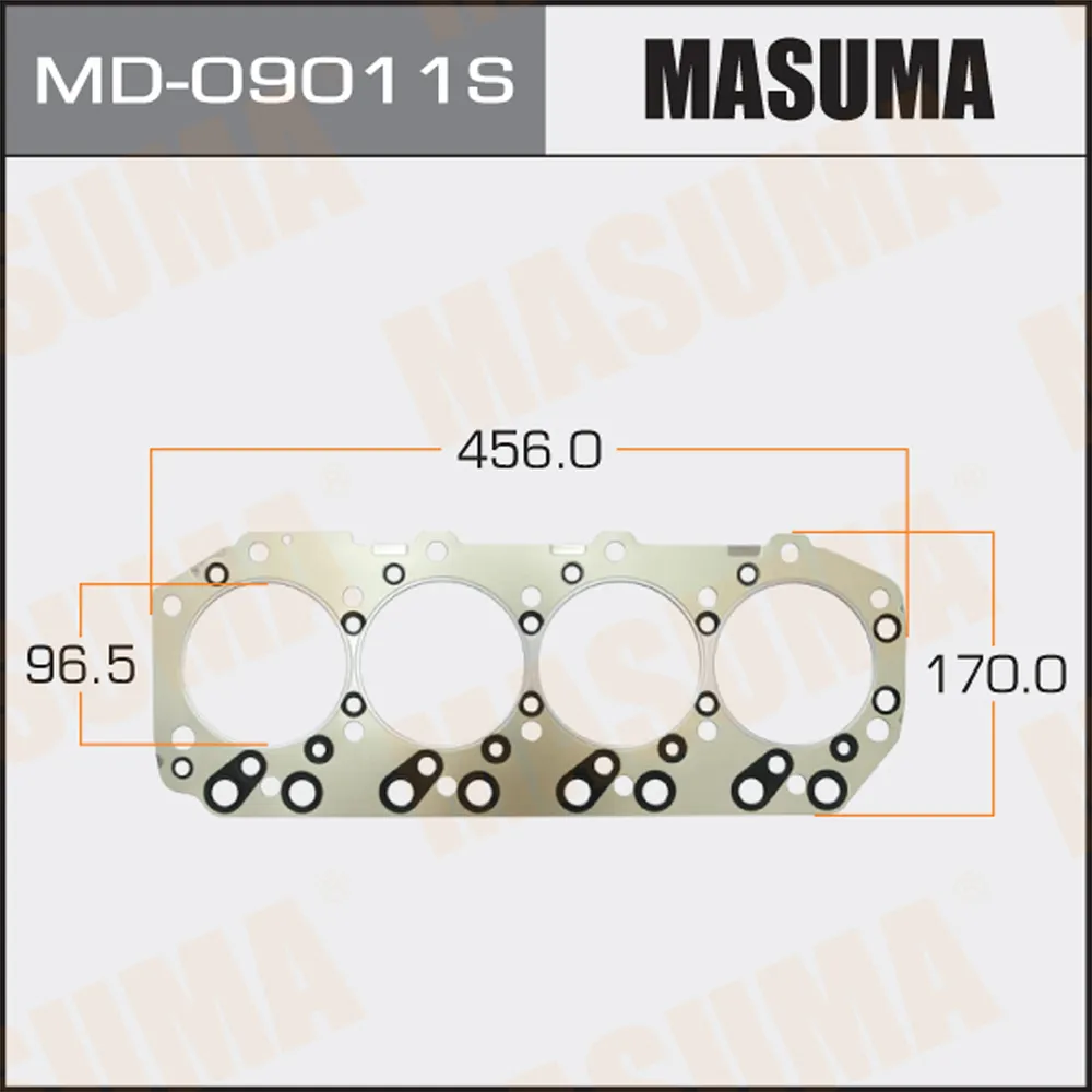 Прокладка ГБЦ MASUMA MD09011S