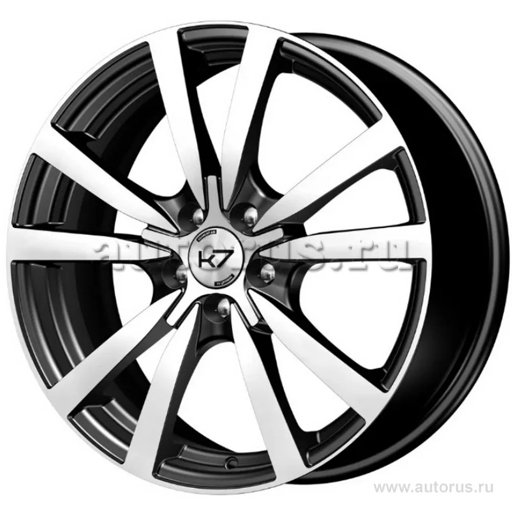 Диск литой R17 7J 5x114.3/67.1 ET45 K7 к107 Посейдон Домино z0105
