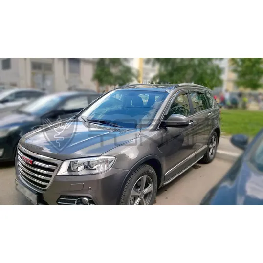Дефлектора на окна Haval H6 5d 2015 деф.окон Cobra Tuning H60215