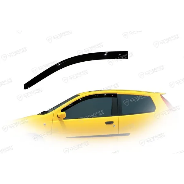 Дефлектора на окна Fiat Punto II Hb 3d 1999-2003 деф.окон Cobra Tuning F22299