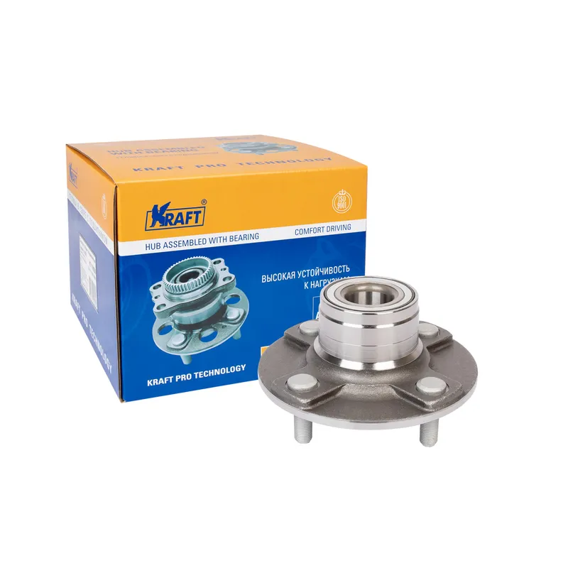 Ступица в сборе задняя Nissan Primera (96-), Almera N15 (00-) без ABS KRAFT KT 110123