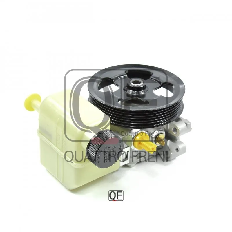 Насос ГУР 124MM 6PK с бачком, QUATTRO FRENI QF14E00077