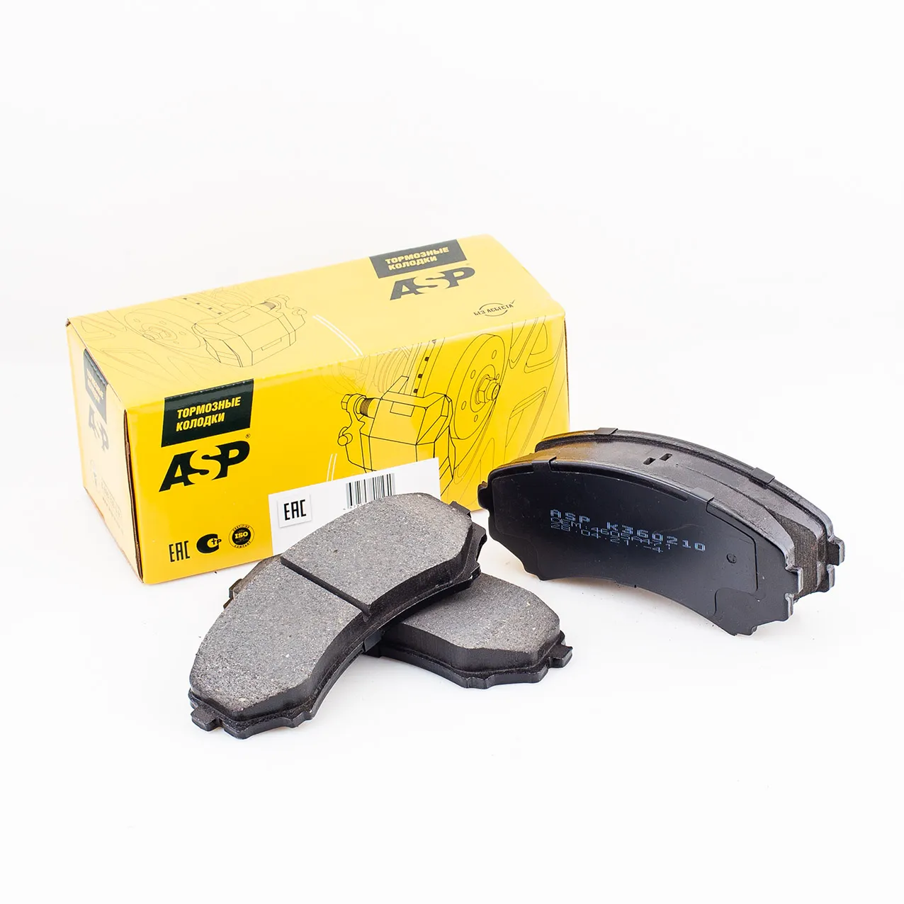Колодки передние Mitsubishi Pajero III 00-/Pajero IV 06- ASP K360210