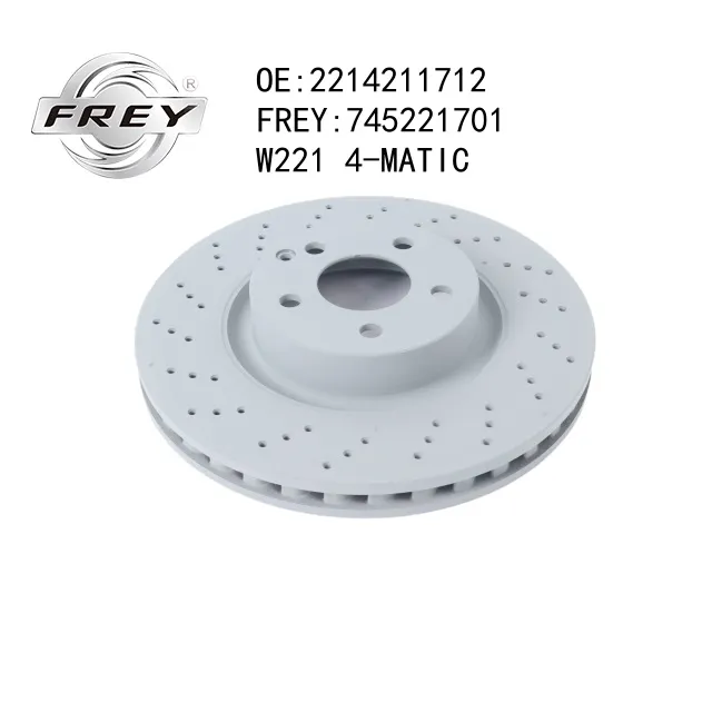 Диск тормозной перфорированный, FREY 745221701