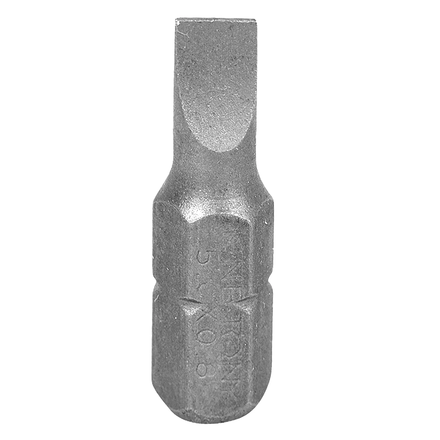 Вставка, бита торцевая 1/4, Slotted, 5x0.8 мм, L 25 мм KING TONY 102505S1