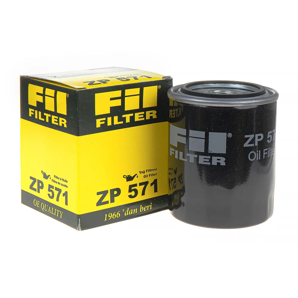 Фильтр масляный NISSAN ALMERA/PRIMERA/SUNNY/TERRANO 1.3-3.0 -02 FIL FILTER ZP571