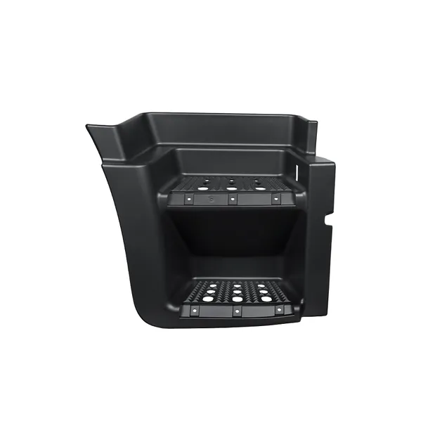 Корпус ступеньки кабины правый PPGF пластик серый IVECO EXOVO 21719E