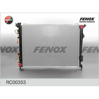 Радиатор HYUNDAI SONATA NF 04- AT FENOX RC00353
