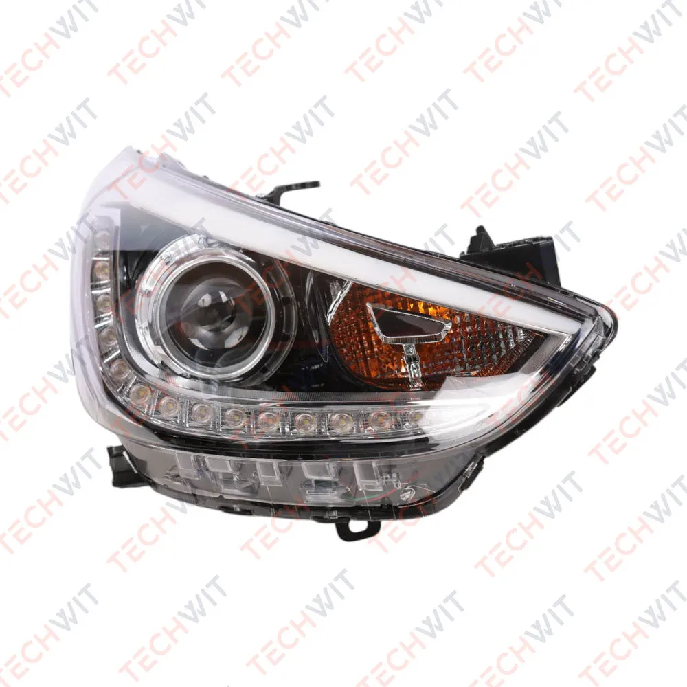 Фара передняя Прав. Hyundai Solaris 2013 TECHWIT HD001HYD024TW