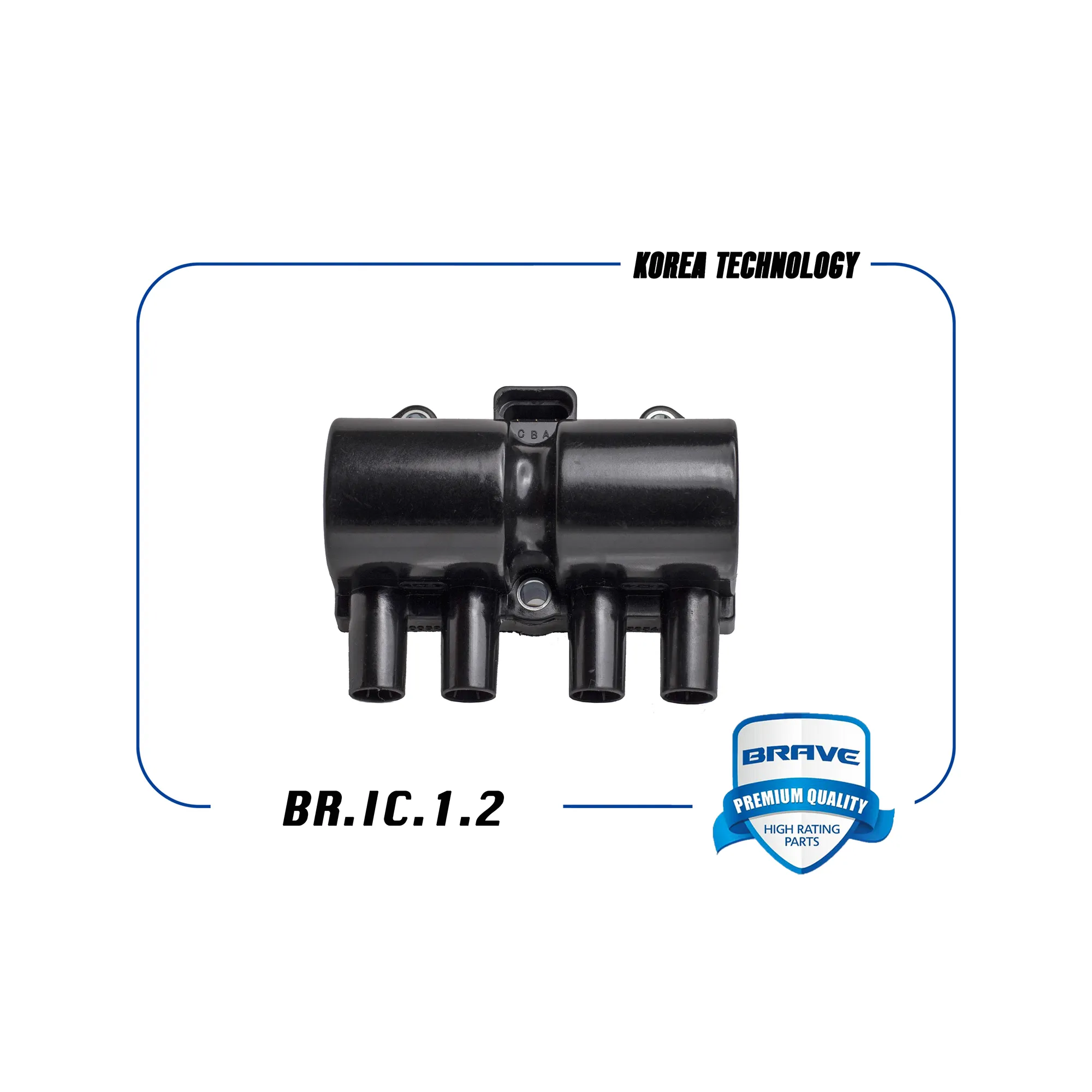 Катушка зажигания Daewoo Nexia,Daewoo Matiz8кл. BRAVE BR.IC.1.2
