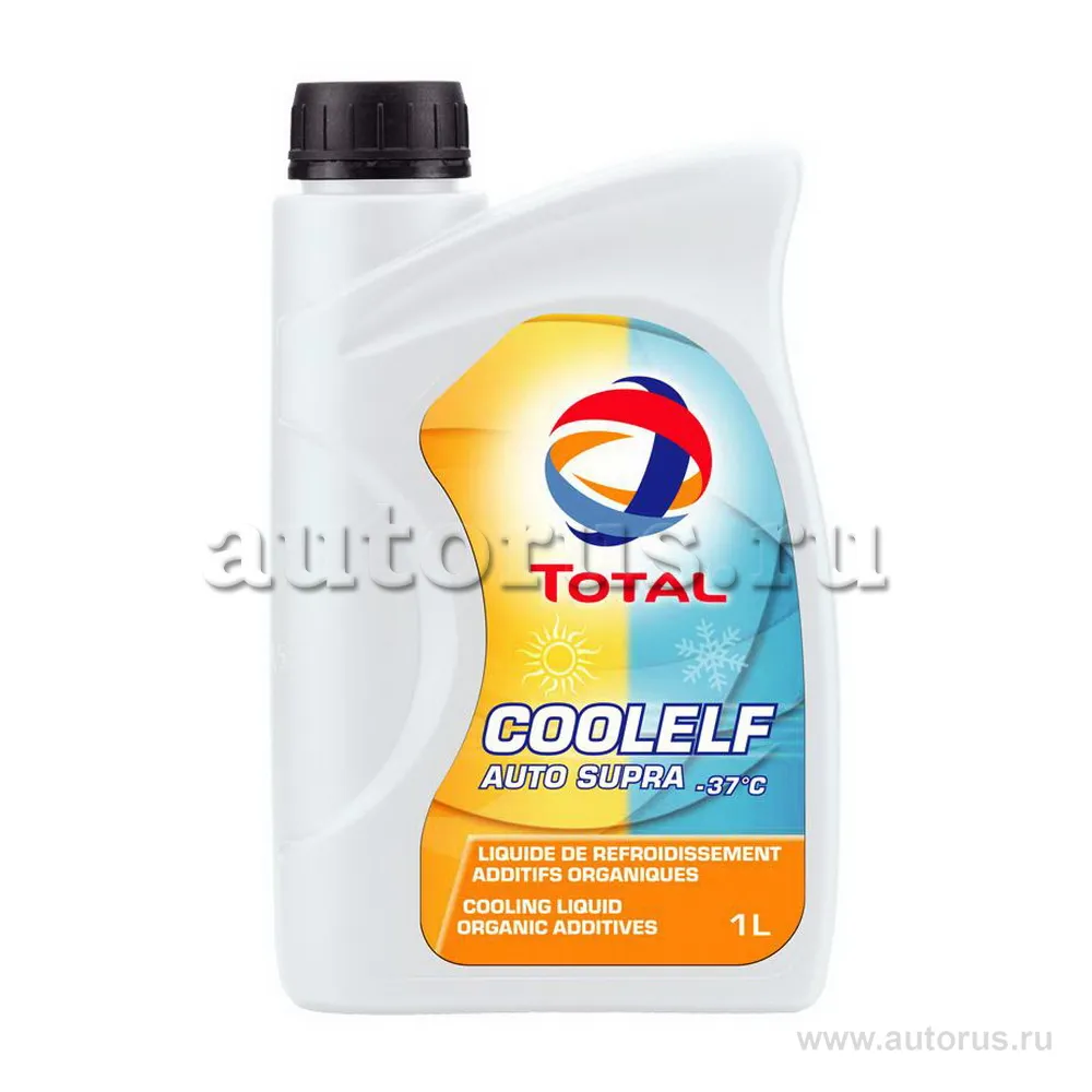 Антифриз Total GLACAUTO SUPRA готовый -37C сине-зеленый 1 л 172766