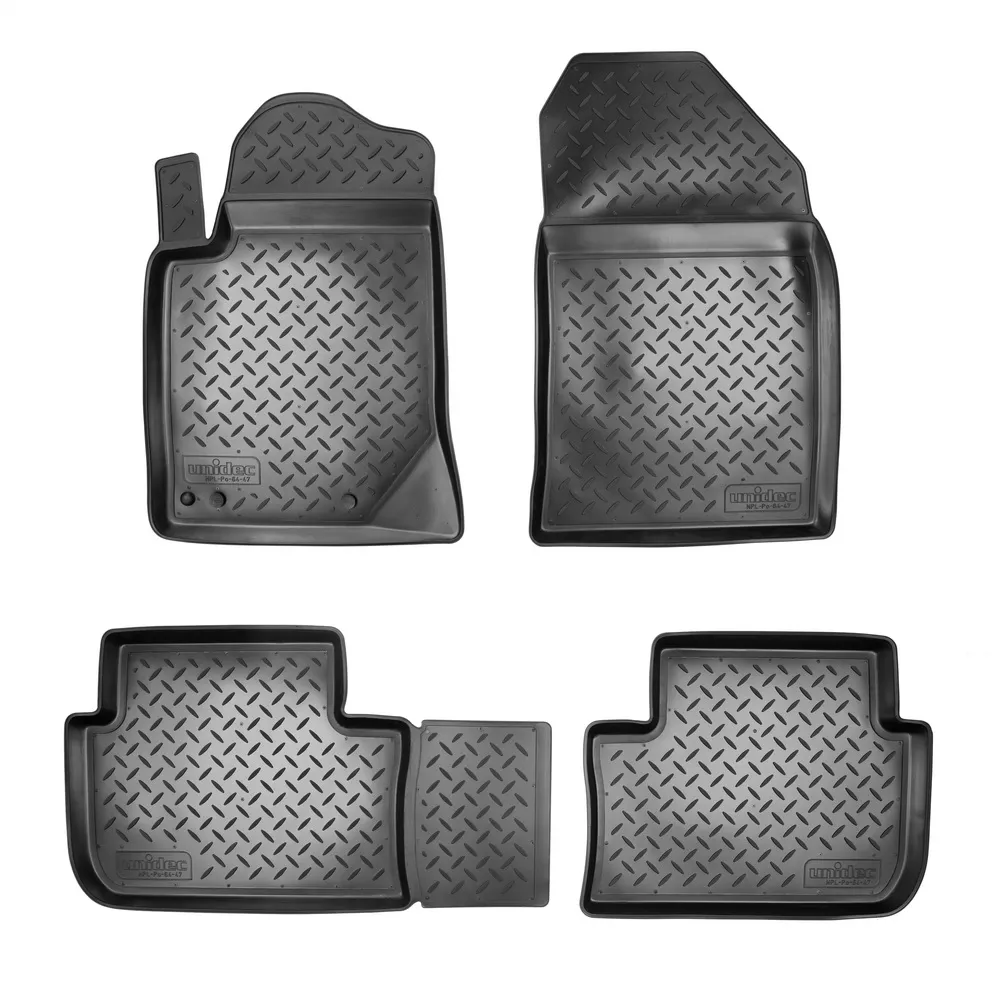 Коврики салонные для Peugeot 407 (2004) NORPLAST NPL-Po-64-47