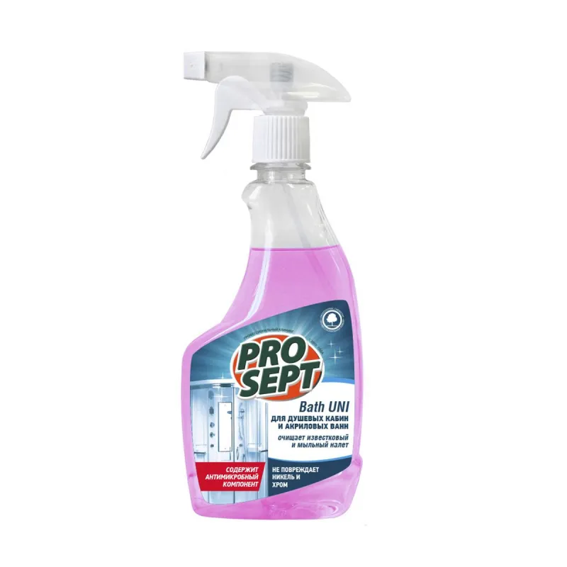 Средство для сантехники Prosept Bath Uni д/санит комнат с антимикр эф 0,5л 1462348