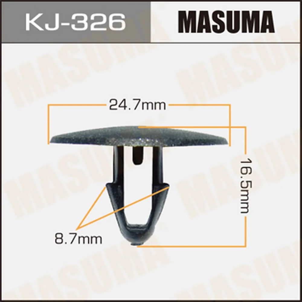Клипса универс. MASUMA KJ-326