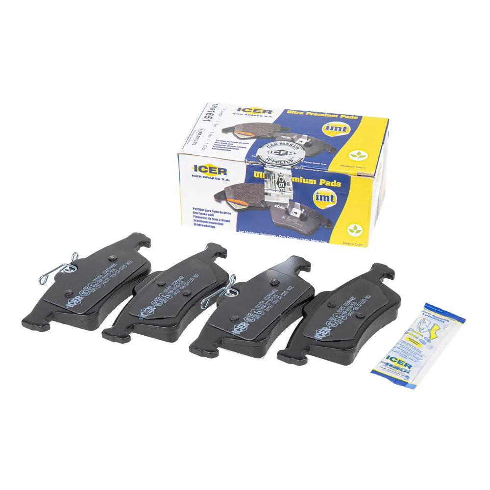 Колодки задние FORD/MAZDA/NIS/OP/REN/VOL ICER 181651