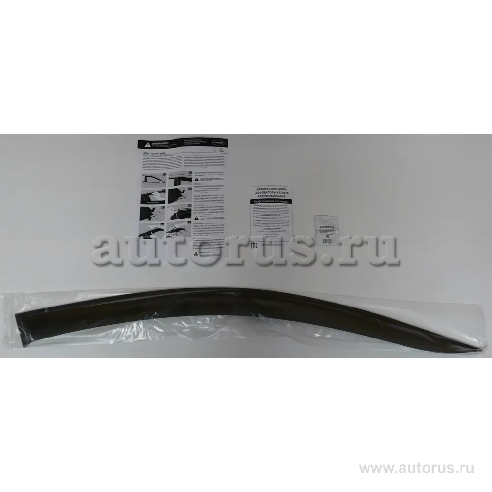 Дефлектор окна Toyota Corolla седан IX (E120) передний правый 1шт 2001-2007 COMFORT 48.03.500.DFR