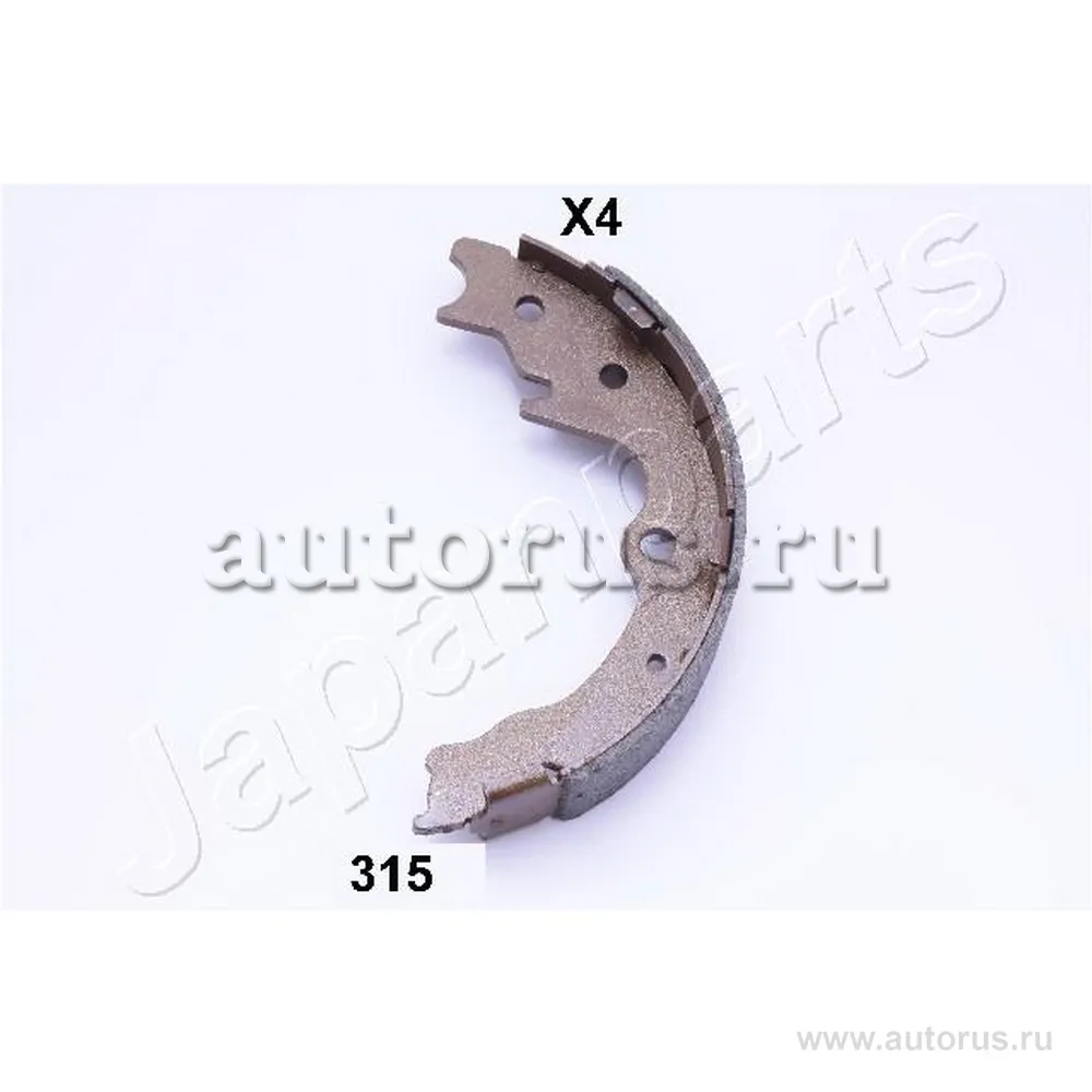 Колодки тормозные барабанные Mazda MPV III 2.0-3.0TD 96 JAPANPARTS GF315AF